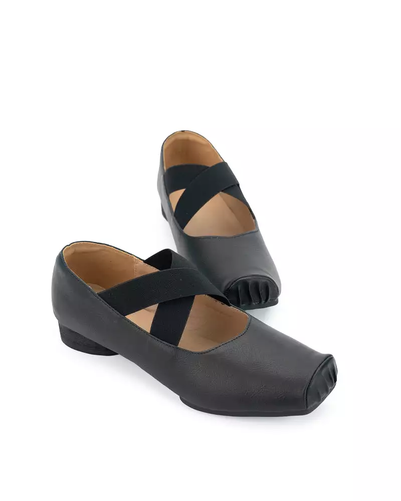 Stretchy Crisscross Strap Comfortable Ballet Flats